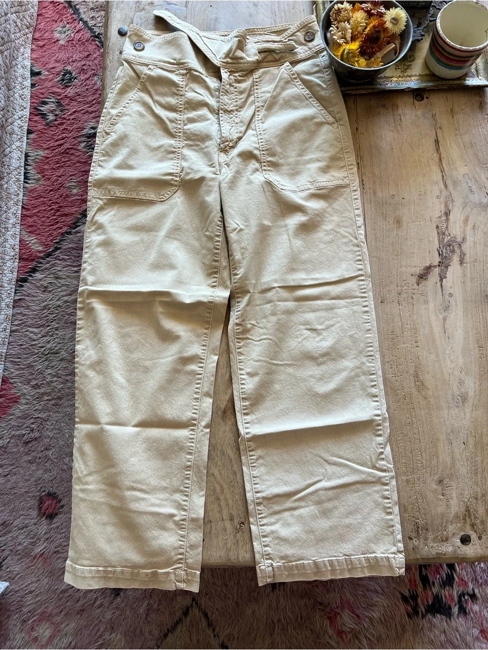 MOTHER Men's Chinos in Cream